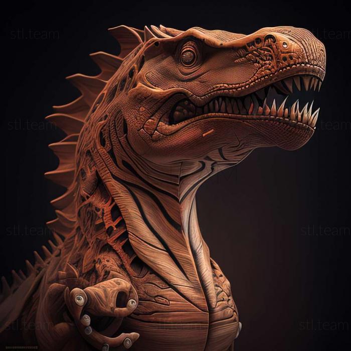 3D model Majungasaurus (STL)